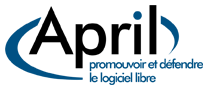 Priorit� au Logiciel Libre! Je soutiens l'April.